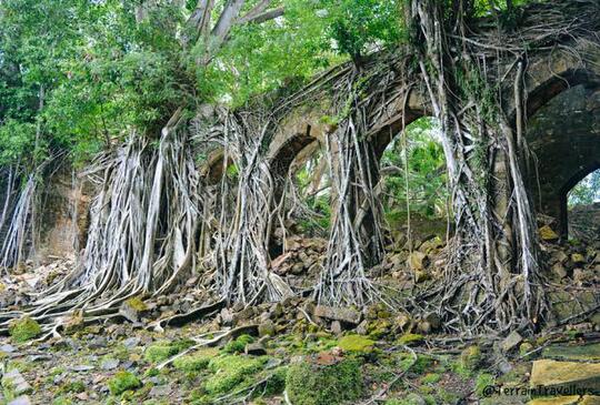 Pulau Ross, Seperti Kota Hantu Yang Indah Di Sisi Samudra Hindia.