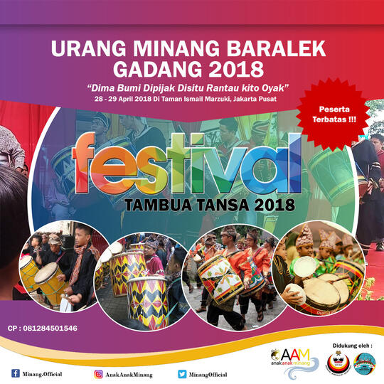 Festival Tambua Tansa 2018 Urang Minang Baralek Gadang Kaskus