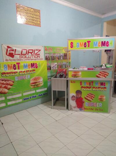 PAKET USAHA SOSIS BAKAR & BURGER