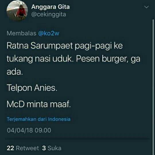 Bu Ratna Sarumpaet Jadi Ledekan Netizen. Kalian Ini.