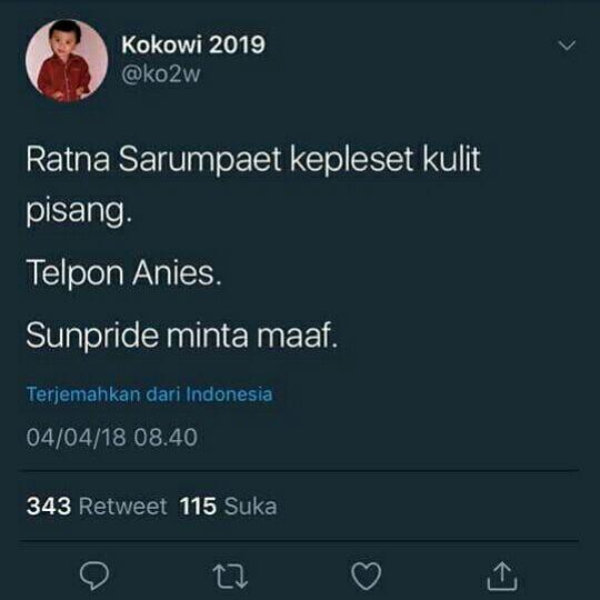 Bu Ratna Sarumpaet Jadi Ledekan Netizen. Kalian Ini.