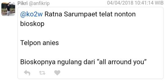 Bu Ratna Sarumpaet Jadi Ledekan Netizen. Kalian Ini.