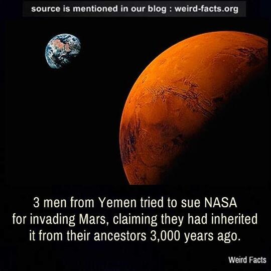 Mereka Inilah Yang Pernah Mengklaim Kepemilikan Atas Alam Semesta !