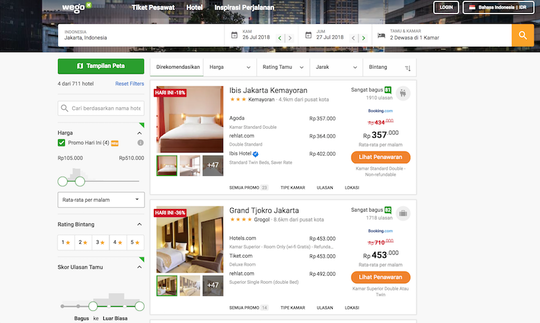 7 Hotel Instagrammable dengan Harga Rp500ribuan di Indonesia