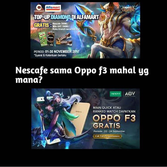 Kumpulan Meme Arena of Valor yang kocak abis