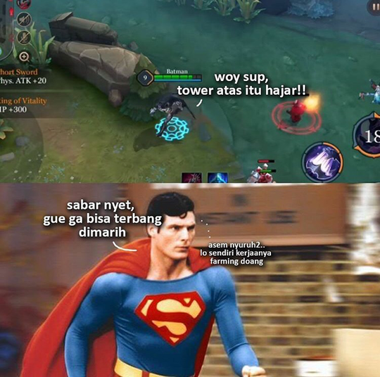 Kumpulan Meme Arena of Valor yang kocak abis