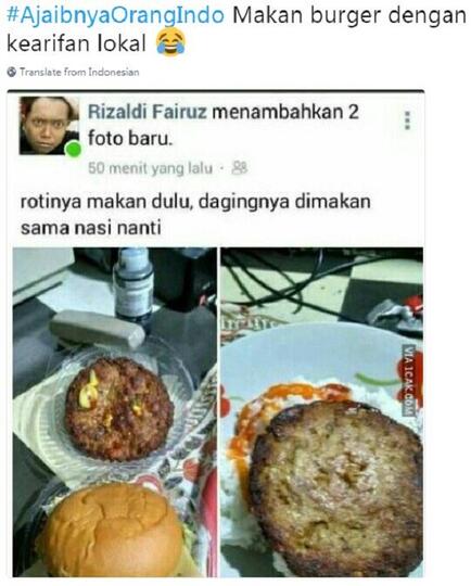 4 Foto Ini Membuktikan Orang Indonesia Tidak Bisa Kenyang Tanpa Nasi