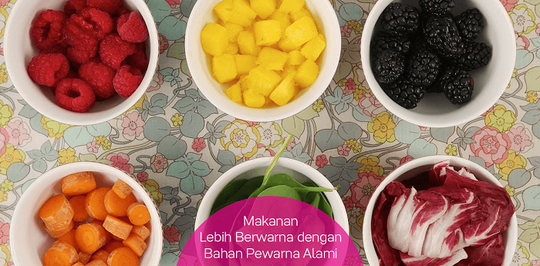 Kenali Pewarna Makanan Sehat Dari Bahan Alami