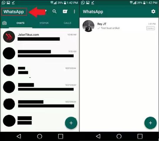 Privasimu Di Renggut Pasangan? Ini Cara Menyembunyikan Sebagian Chat WhatsAppmu