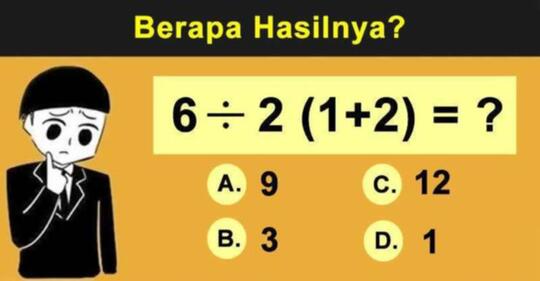 Ngaku Cerdas, Gan? Jawab Pertanyaan Ini Dalam Waktu 10 Detik!