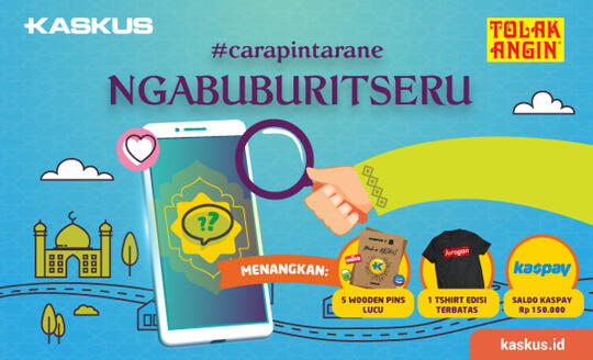 Daripada Bosan Nungguin Beduk Berbuka, Mending Ikutan Kuis #NGABUBURITSERU Aja!