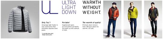 JAKET UNIQLO BULU ANGSA ULTRA LIGHT DOWN ULD/PARKA/HOODIE OUTDOOR JACKET BULANG COWOK