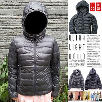 JAKET UNIQLO BULU ANGSA WOMEN ULTRA LIGHT DOWN PARKA/HOODIE/VEST/JACKET BULANG CEWEK