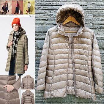 JAKET UNIQLO BULU ANGSA WOMEN ULTRA LIGHT DOWN PARKA/HOODIE/VEST/JACKET BULANG CEWEK