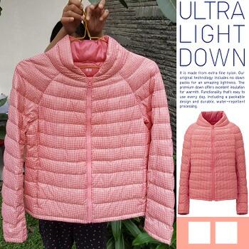 JAKET UNIQLO BULU ANGSA WOMEN ULTRA LIGHT DOWN PARKA/HOODIE/VEST/JACKET BULANG CEWEK