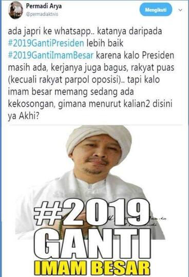 Habib Rizieq Dizalimi, Sama Saat Prabowo ke Yordania