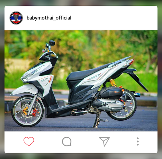 Mengenal Lebih Dalam. Modifikasi Motor Matic Yakni "Babylook's".