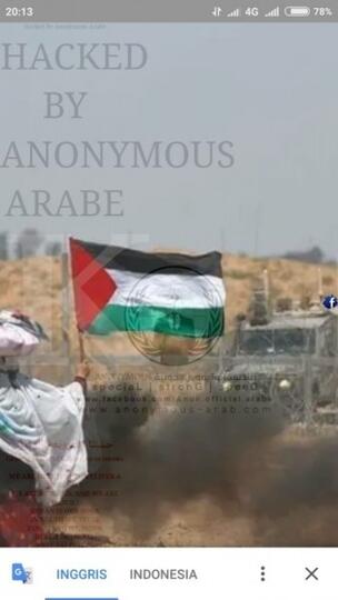 Website Dirjen Pajak Diretas Tadi Malam Oleh Anonymous Arabe