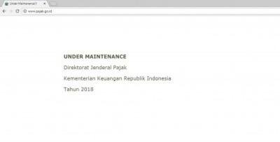 Website Dirjen Pajak Diretas Tadi Malam Oleh Anonymous Arabe