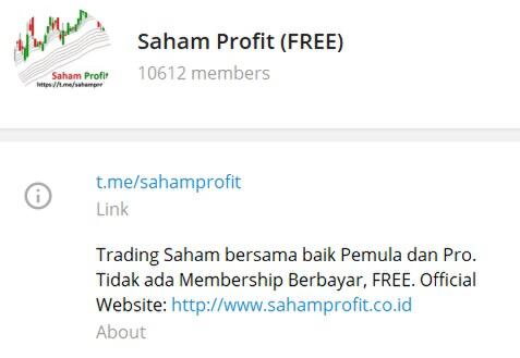 Group Telegram Saham Profit Free Kaskus