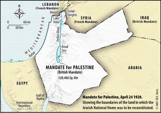 kronologi dan peristiwa kunci konflik israel-arab