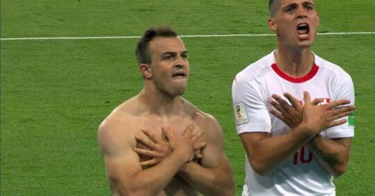 FIFA Ivestigasi Kasus Selebrasi Elang Saat Laga Swiss Kontra Serbia