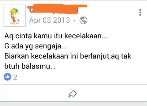Status Sosmed Masa Lalu