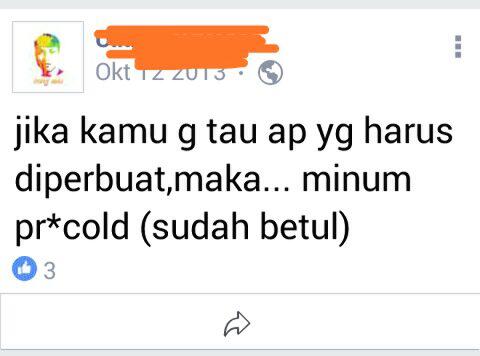 Status Sosmed Masa Lalu