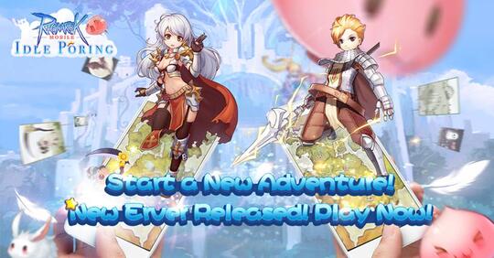 RAGNAROK IDLE PORING | Tidur bisa naik lv? main ini aja gan~