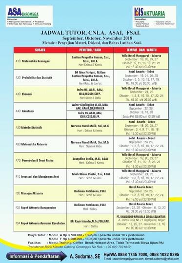All About Aktuaris Page 23 Kaskus