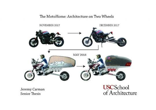 Serius! Motor Ini Ada Tempat Tidurnya