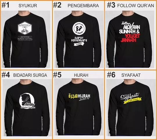  Dropship  Kaos  Muslim Desain Kaos  Menarik