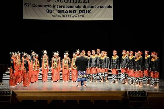 Paduan Suara ITB Panen Medali di Italia
