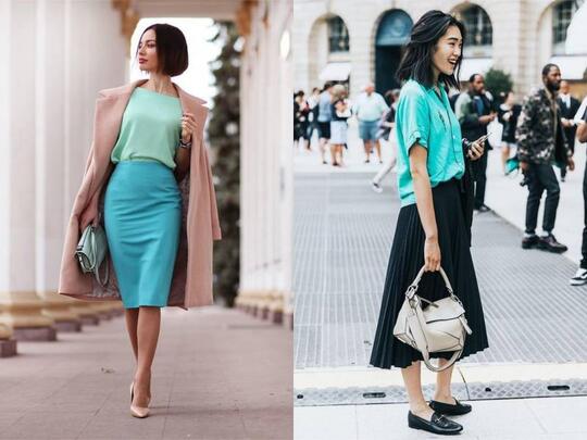 Supaya Nggak Dikira Ibu-ibu PKK, Padukan Baju Tosca-mu dengan Cara Bijak Ini