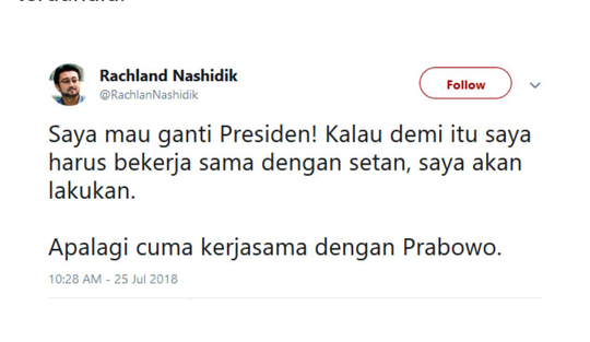 Partai Demokrat Mau Bergabung Dengan Jokowi Asal Umumkan Nama Cawapresnya