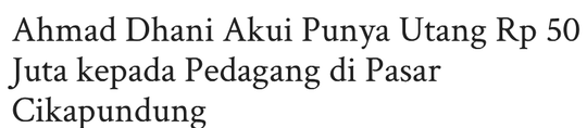 Sebegini Uang yang Digelontorkan Ahmad Dhani untuk Prabowo