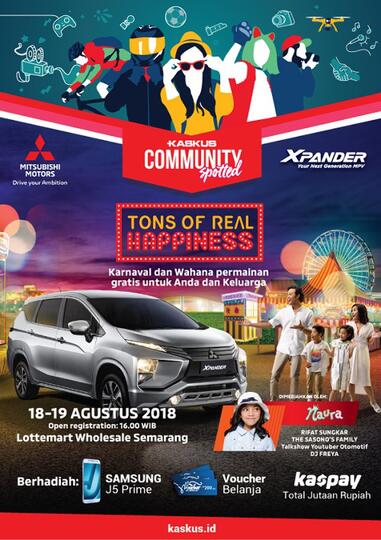 Warga Semarang Merapat! Datang dan Seru-seruan di Tons of Real Happiness Yuk!