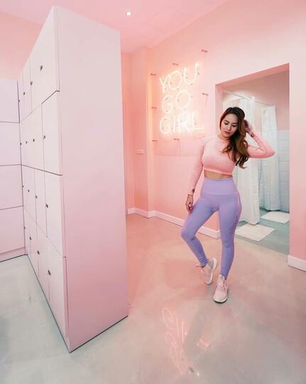 Chantal Della Concetta Makin Fresh Karena Rajin Fitness