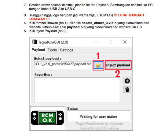 (SHARING) Nintendo Switch - Panduan Instalasi CFW to play XCI &amp; NSP - SX OS &amp; Hekate