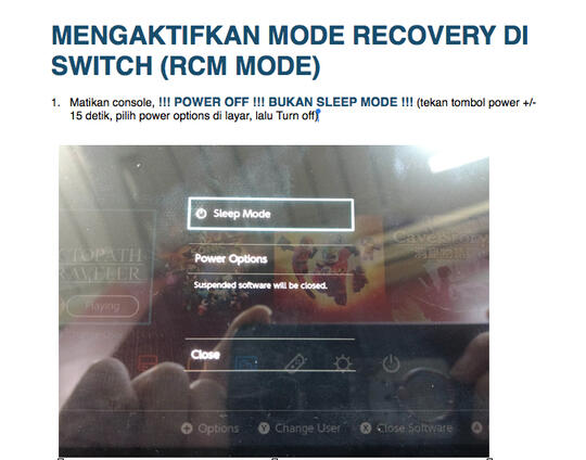 (SHARING) Nintendo Switch - Panduan Instalasi CFW to play XCI &amp; NSP - SX OS &amp; Hekate