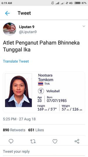 Nama-nama Nyeleneh Atlet di Asian Games 2018, Ngocok Perut Ane BRO !