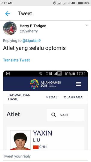 Nama-nama Nyeleneh Atlet di Asian Games 2018, Ngocok Perut Ane BRO !