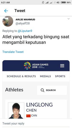 Nama-nama Nyeleneh Atlet di Asian Games 2018, Ngocok Perut Ane BRO !