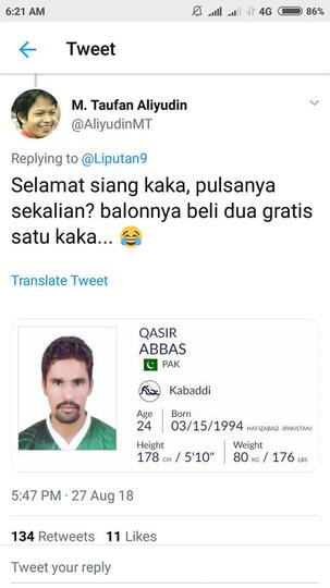 Nama-nama Nyeleneh Atlet di Asian Games 2018, Ngocok Perut Ane BRO !
