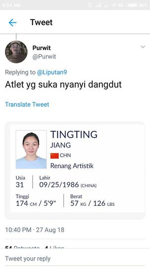 Nama-nama Nyeleneh Atlet di Asian Games 2018, Ngocok Perut Ane BRO !