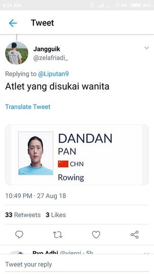 Nama-nama Nyeleneh Atlet di Asian Games 2018, Ngocok Perut Ane BRO !