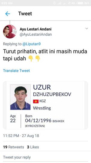 Nama-nama Nyeleneh Atlet di Asian Games 2018, Ngocok Perut Ane BRO !