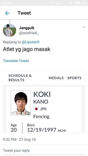 Viral !! Lucu Lucuan Nama Atlet Asian Games 🤣🤣🤣
