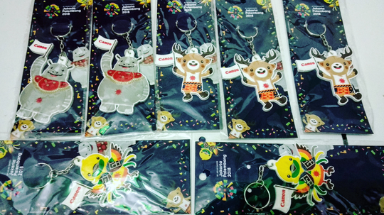 Souvenir apa yang kalian koleksi selama Asian Games 2018 ?
