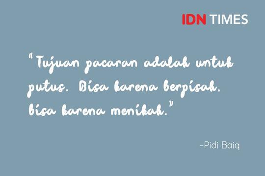 10 Quotes Romantis Pidi Baiq Sederhana Tapi Sukses Bikin